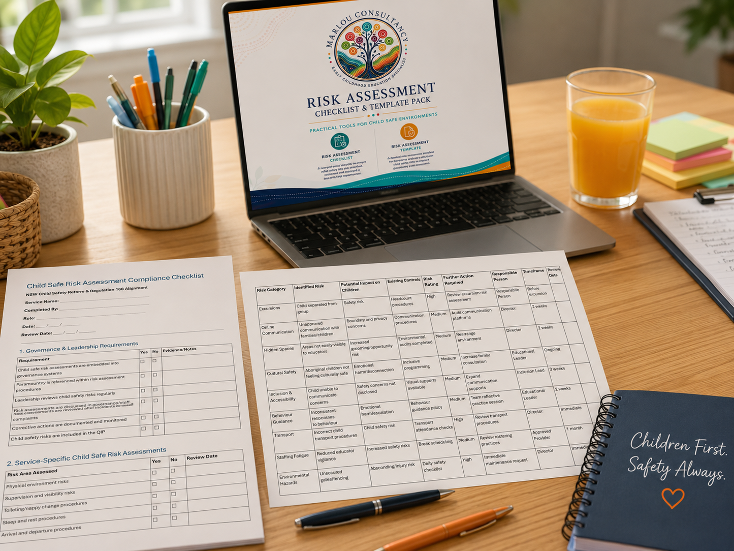 NSW Safety Reform Risk Assessment Checklist and Template