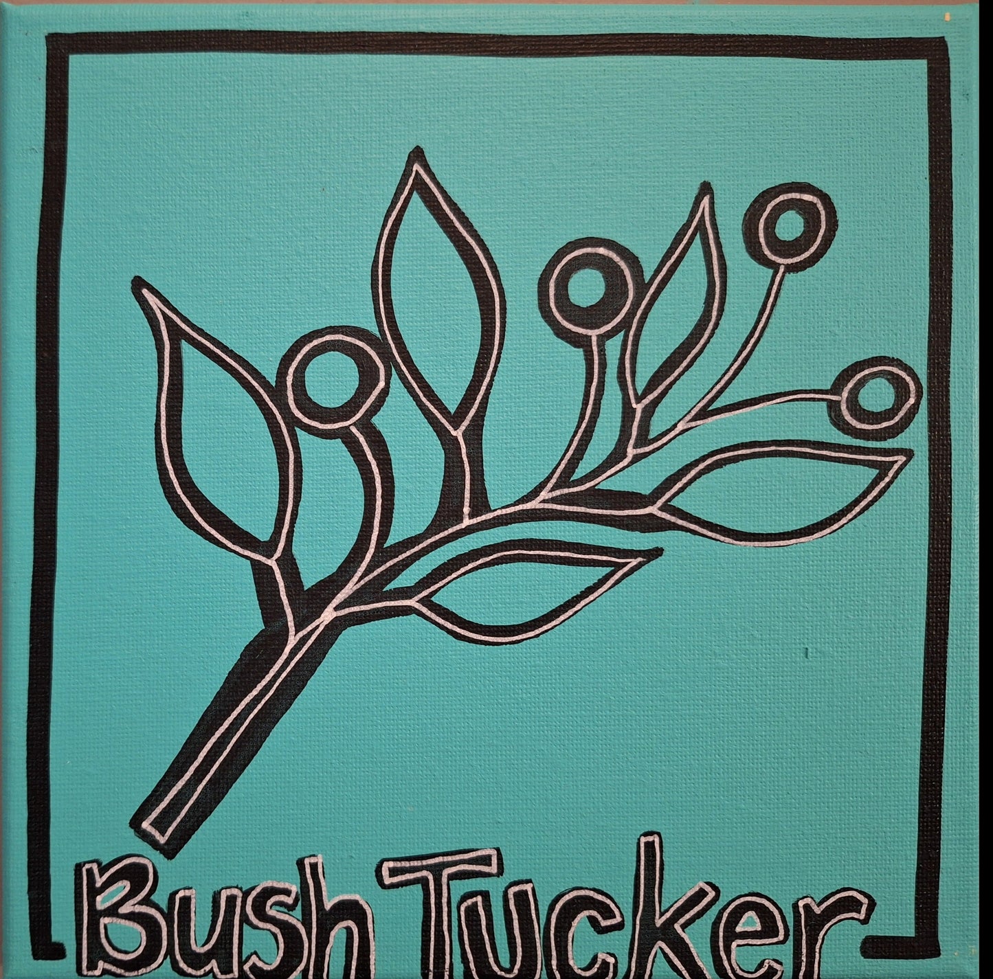 Bush Tucker - Represents the diverse range of traditional foods, promoting discussions on Aboriginal culinary traditions and natural resources.